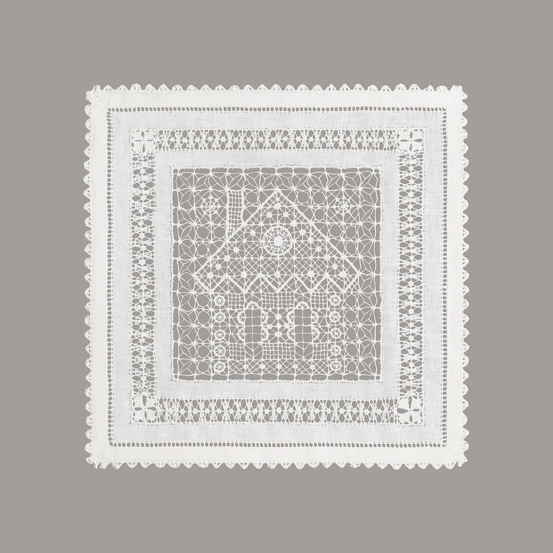 Салфетка белая 22*22, 1 шт.